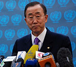 No Military Solution to Syrian Crisis: UN Chief